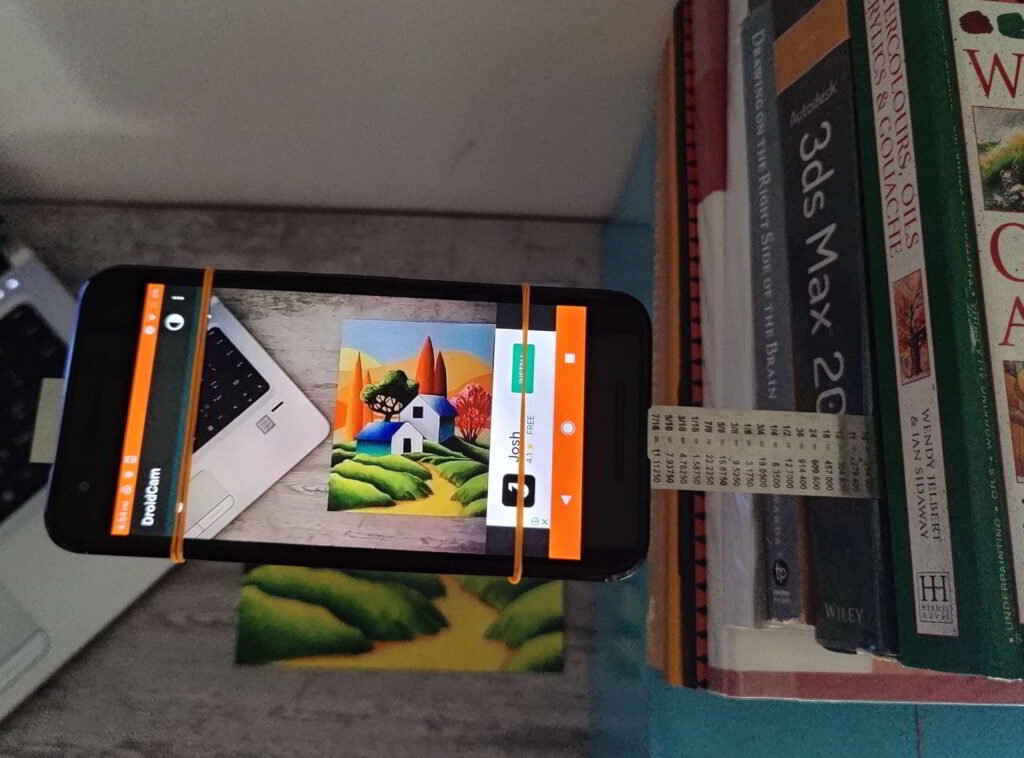 Convert Smart Phone To HD Web Camera for Visual Art Class