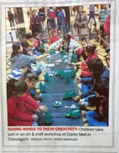 Elante Mall Art & Craft Workshop Event