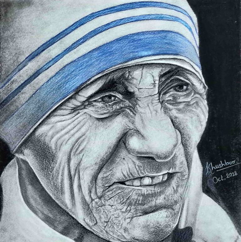 Graphite Charcoal Portrait Free Art Class Shanky Studio