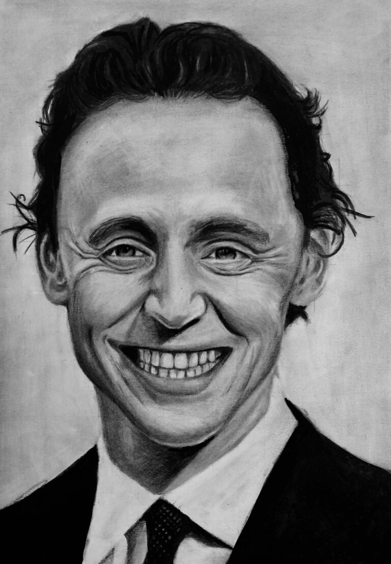 Graphite Pencil Charcoal Portrait Free Visual Art Class Shanky Studio