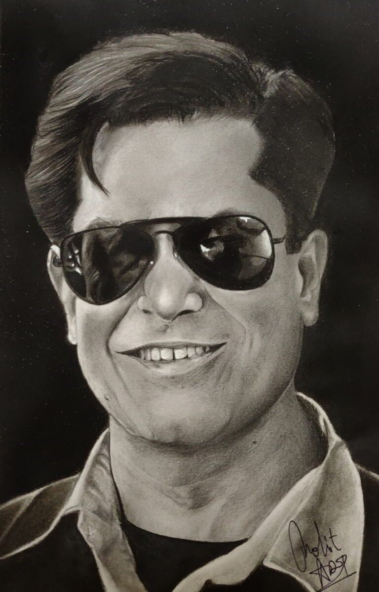 Graphite Charcoal Portrait Free Art Class Shanky Studio