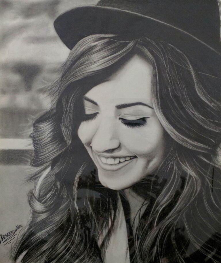 Graphite Charcoal Portrait Free Art Class Shanky Studio
