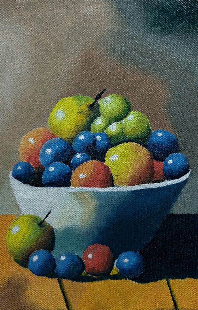 Fruit-Basket-Oil-Color-By-Rishi-Shanky-Studio-Free-Art-Class